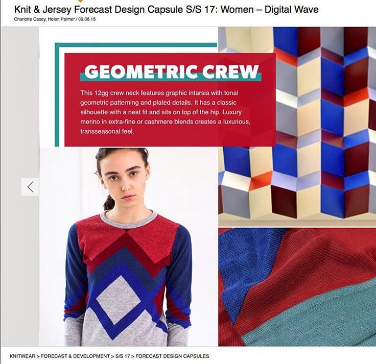 Geometric Jumper Genevieve Sweeney