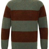 Alford Brushed Wool Stripe Sweater Jade Genevieve Sweeney
