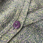 Alloa Cardigan Lambswool Lichen Genevieve Sweeney