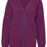 Alva Cardigan Lambswool Pink Genevieve Sweeney
