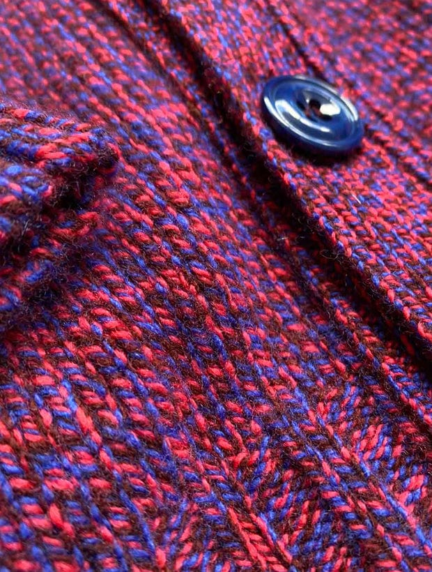 Alva Cardigan Lambswool Pink Genevieve Sweeney