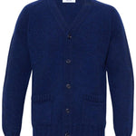 Aven Cardigan Supersoft Wool Deep Blue Genevieve Sweeney