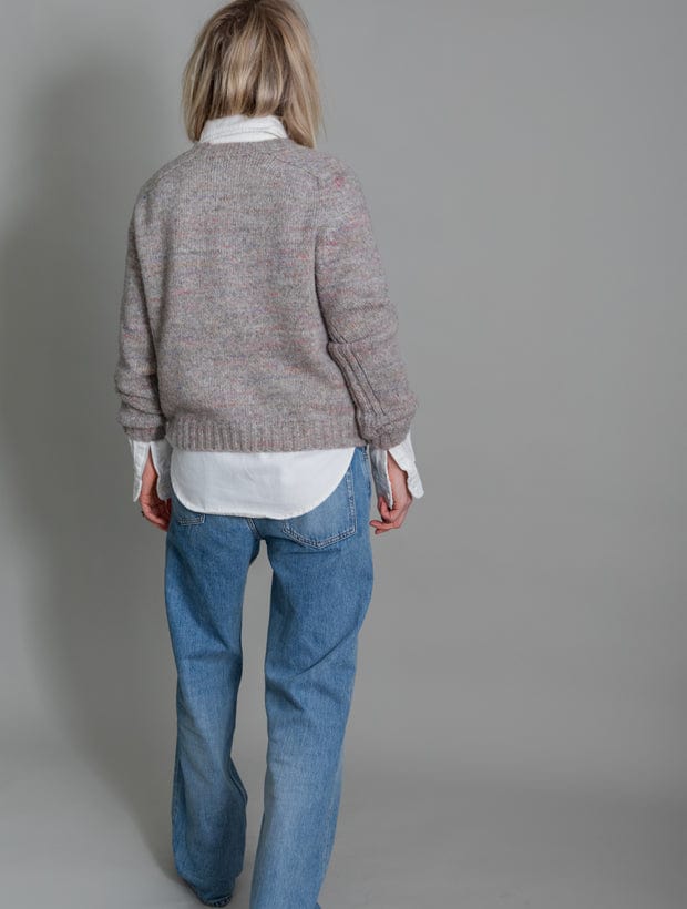 Willow Alpaca Merino Wool Sweater Natural Genevieve Sweeney