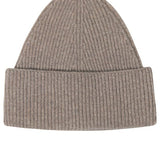 Lambswool Beanie Beige Genevieve Sweeney