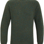 Lunan Brushed Wool Sweater Jade Green Genevieve Sweeney