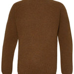 Lunan Brushed Wool Sweater Nutmeg Genevieve Sweeney