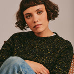 Maddis Lambswool Cashmere Cardigan Black Genevieve Sweeney