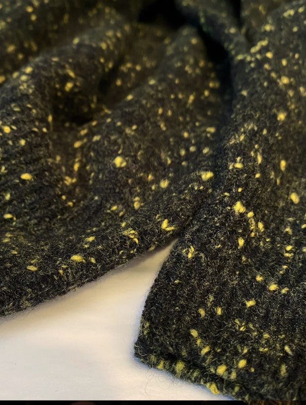 Mauden Lambswool Cashmere Sweater Black Genevieve Sweeney
