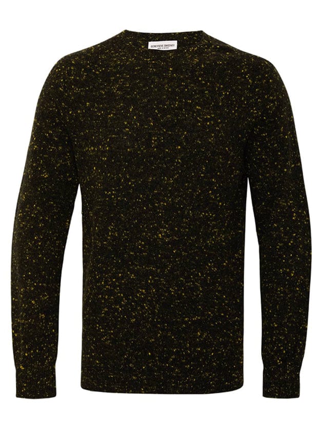 Mauden Lambswool Cashmere Sweater Black Genevieve Sweeney