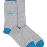 Sotto Zodiac Organic Cotton Sock Grey Genevieve Sweeney