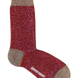 Selina Sparkly Sock Red Genevieve Sweeney