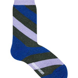 Serora Sparkly Stripe Sock Lilac Genevieve Sweeney