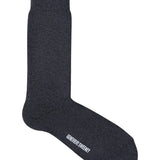 Sotto Organic Cotton Sock Charcoal Melange Genevieve Sweeney