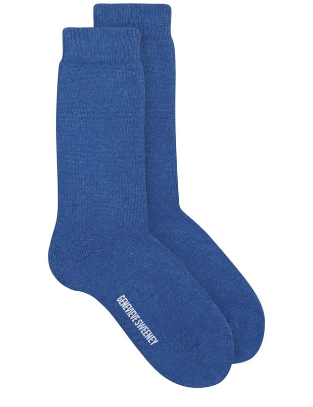 Sotto Organic Cotton Sock Denim Blue Genevieve Sweeney