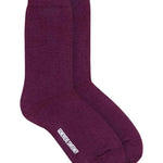 Sotto Organic Cotton Sock Purple Genevieve Sweeney