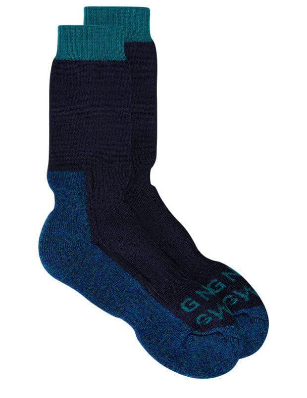 GS Merino Wool Walking Sock Jade Genevieve Sweeney