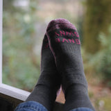 GS Merino Wool Walking Sock Khaki Genevieve Sweeney