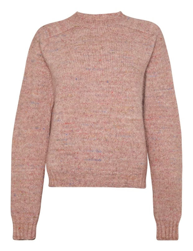 Willow Alpaca Merino Wool Sweater Pink Genevieve Sweeney