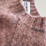 Willow Alpaca Merino Wool Sweater Pink Genevieve Sweeney