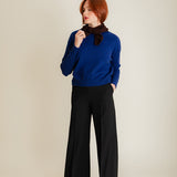 Ash Lambswool Sweater Blue Marl