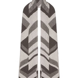 Geometric Lambswool Blanket Scarf Clay - Preorder