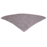 Lambswool Triangle Scarf Pearl Genevieve Sweeney