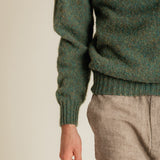 Lunan Brushed Wool Sweater Jade Green