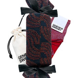 GS Christmas Cracker Mystery Sock Burgundy