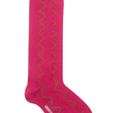 Sia Merino Knee High Socks Pink