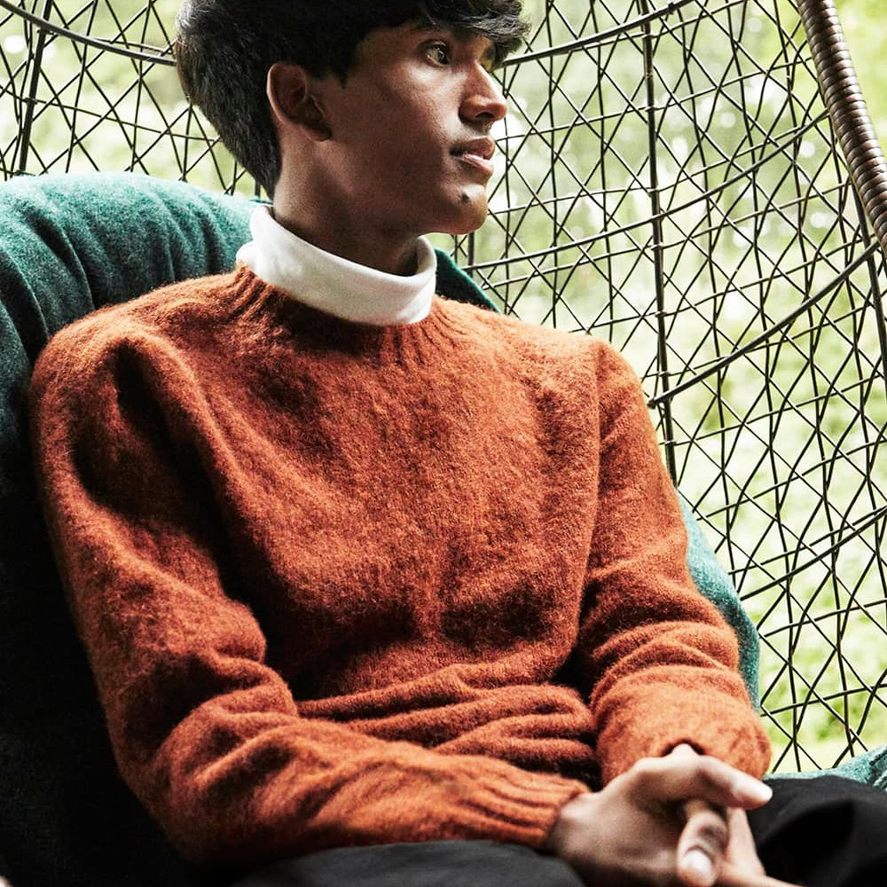 Autumn Collection Mens Lunan Sweater Genevieve Sweeney