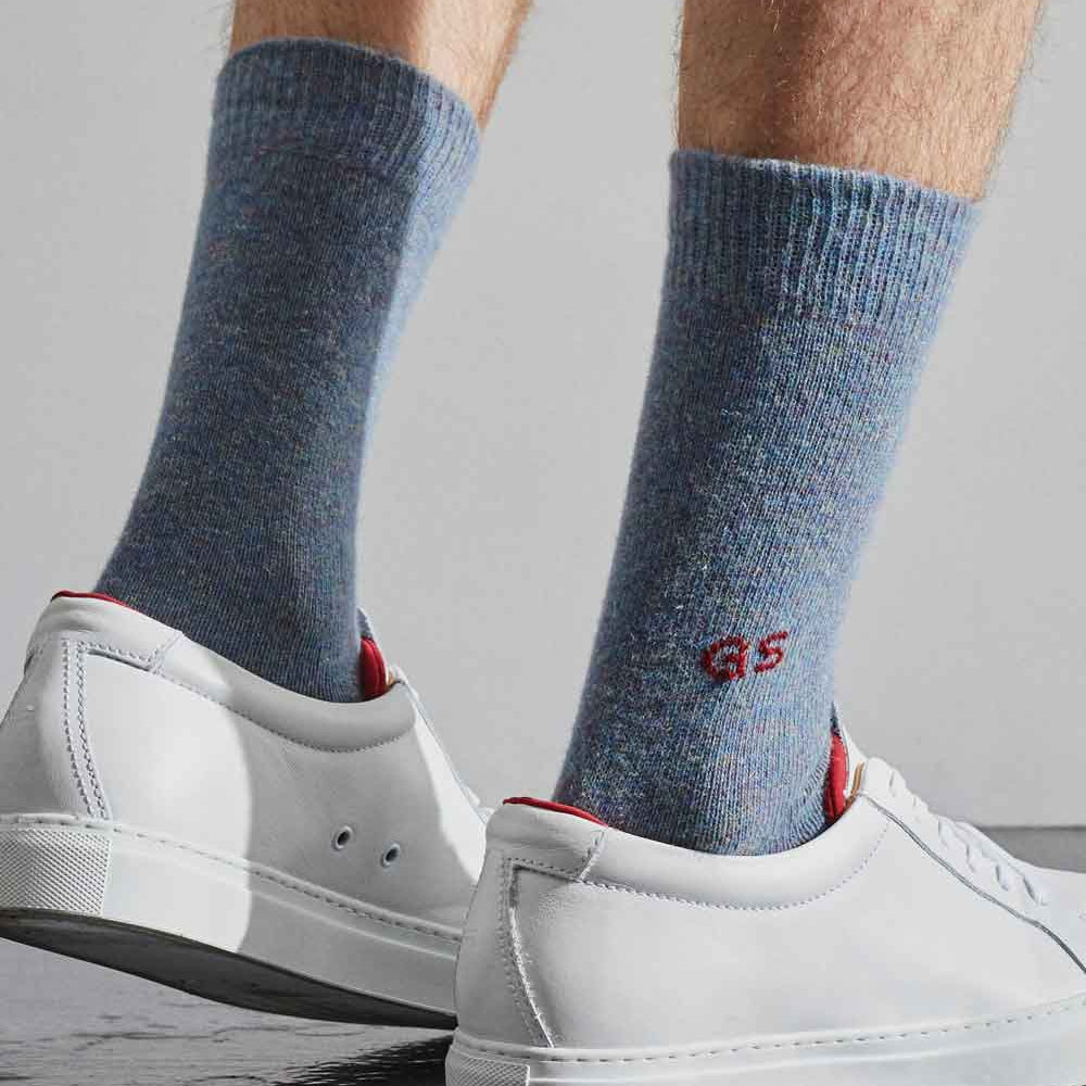 Monogram Socks Genevieve Sweeney