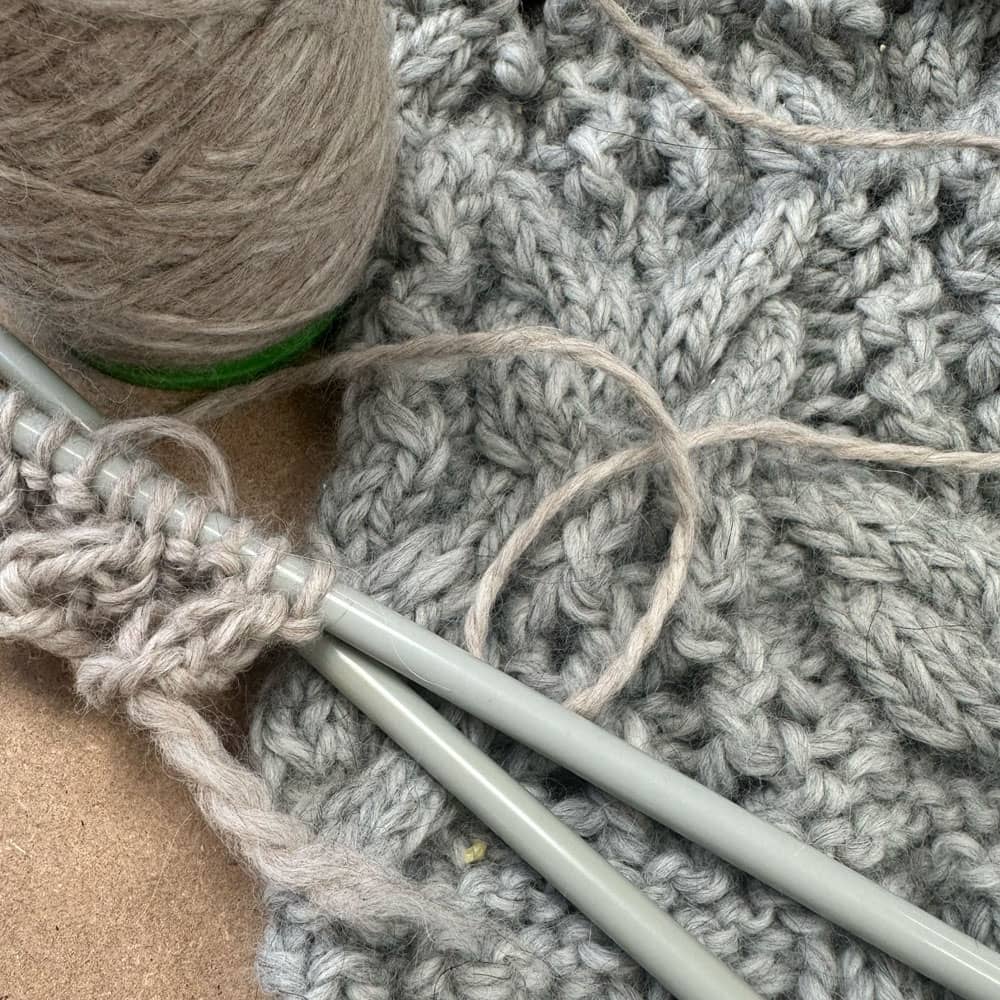 Hand Knitting Chunky Wool