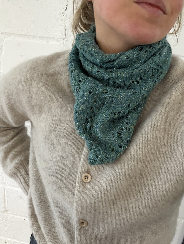 How to Style a Triangle Scarf