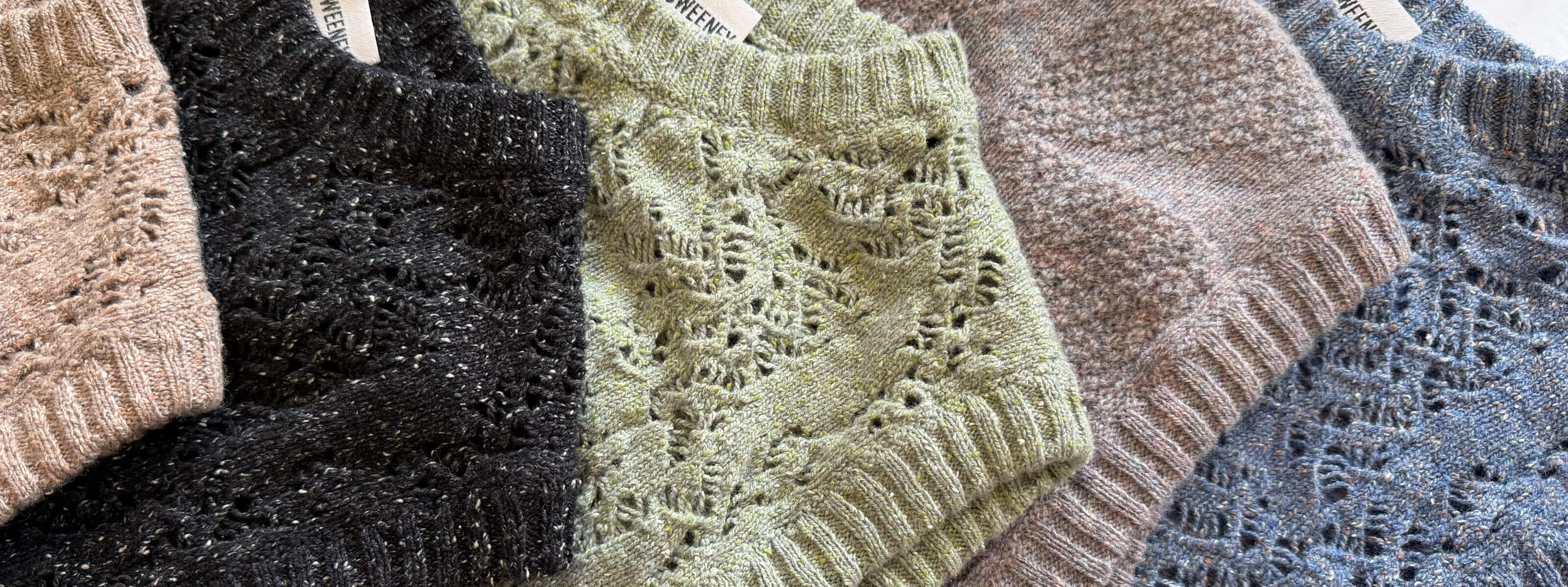 British Made Women's Knitted Wool Vests