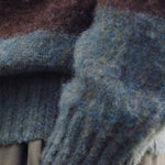 Alford Brushed Wool Stripe Sweater Jade Genevieve Sweeney