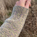 Alloa Cardigan Lambswool Lichen Genevieve Sweeney