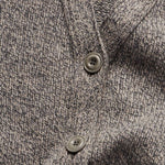 Alva Cardigan Lambswool Drift Grey Genevieve Sweeney