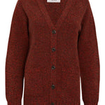 Alva Cardigan Lambswool Hazelnut Genevieve Sweeney