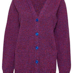 Alva Cardigan Lambswool Pink Genevieve Sweeney