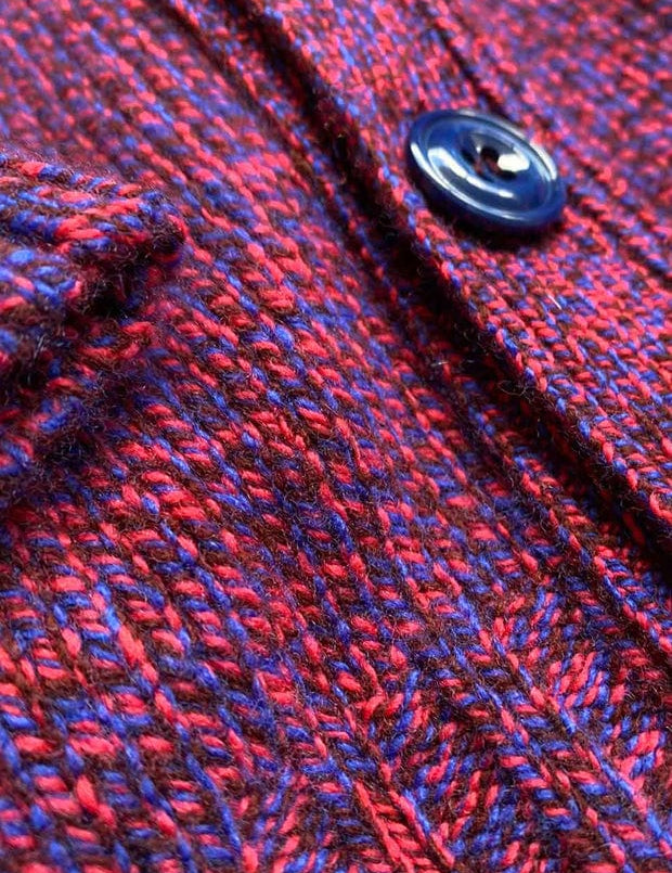 Alva Cardigan Lambswool Pink Genevieve Sweeney