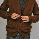Genevieve-Sweeney-Aven-Wool-Cardigan-Brown-button-1