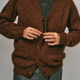 Genevieve-Sweeney-Aven-Wool-Cardigan-Brown-button-1