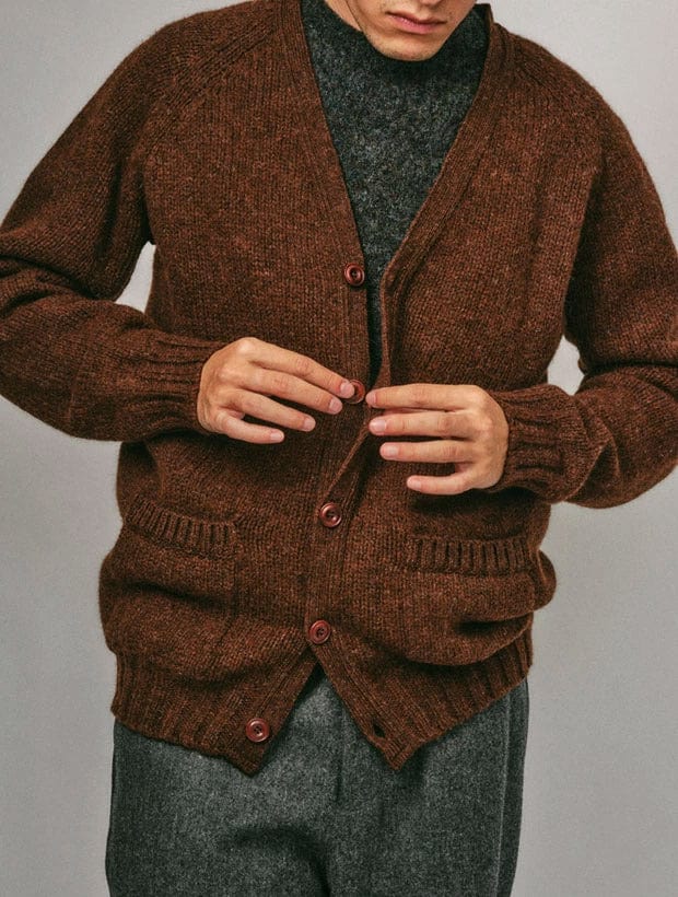 Genevieve-Sweeney-Aven-Wool-Cardigan-Brown-button-1