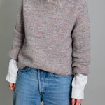 Willow Alpaca Merino Wool Sweater Natural Genevieve Sweeney