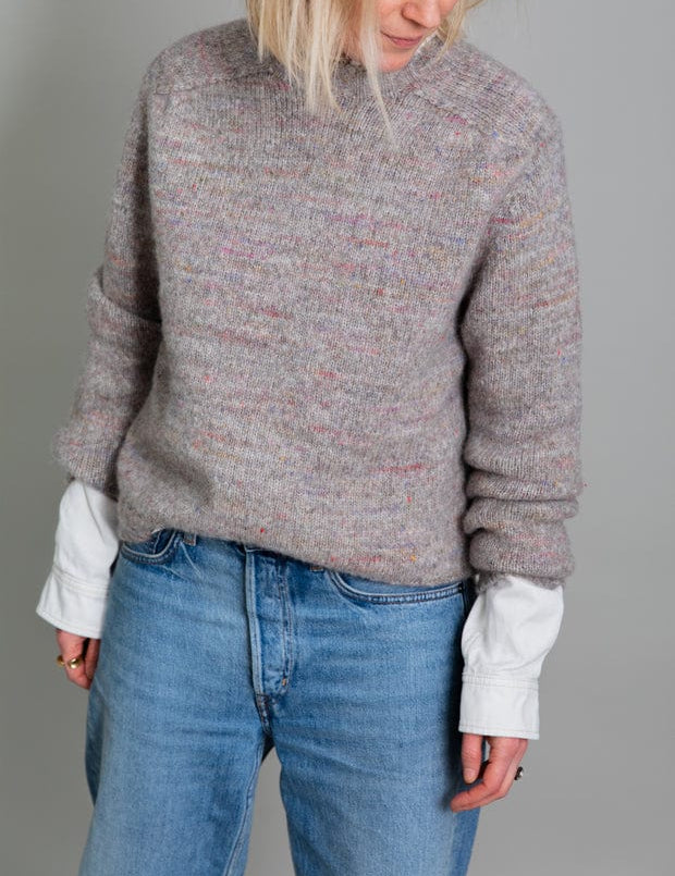 Willow Alpaca Merino Wool Sweater Natural Genevieve Sweeney
