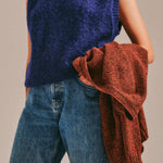 Alva Cardigan Lambswool Hazelnut Genevieve Sweeney