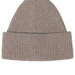 Lambswool Beanie Beige Genevieve Sweeney