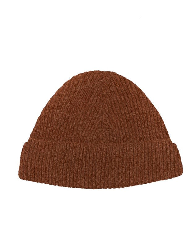 Lambswool Beanie Hazelnut Genevieve Sweeney