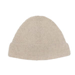 Lambswool Beanie Clay Melange Genevieve Sweeney