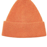 Lambswool Beanie Orange Genevieve Sweeney
